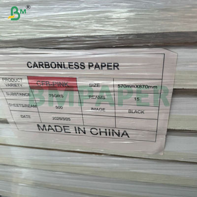 572 mm X 876 mm 55 grammes 60 grammes NCR CB CFB CF papier d'autocopie sans carbone