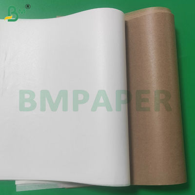 Folioles de papier recouvertes de silicone à double face, résistantes aux graisses, de qualité alimentaire