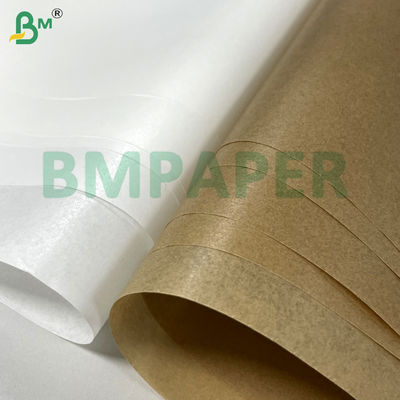 Papier de libération recouvert de silicone Kraft brun 80 gm Pour les étiquettes et les applications résistantes aux graisses