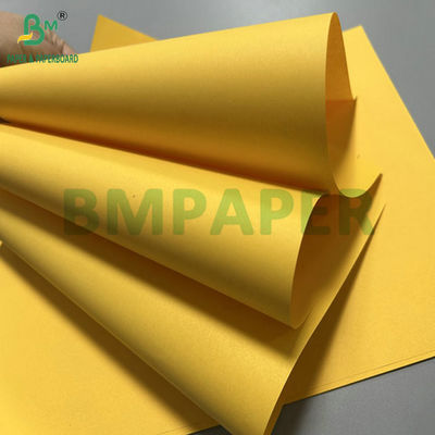80 grammes 90 grammes 100 cm Largeur du rouleau Papier Kraft doré pour sac d'enveloppe de messagerie
