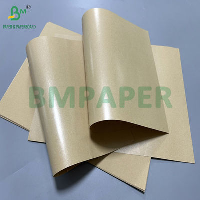 50 grammes 60 grammes PE enduit de papier kraft brun anti-greissage pour sac alimentaire largeur 70 cm