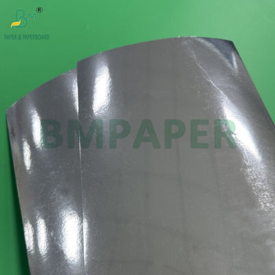 425 g de feuilles de carton métalliques en argent pour la fabrication de boîtes de dentifrice