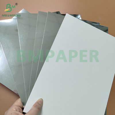400 gm 425 gm argent miroir carton papier métallique clignotant pour boîte d'emballage