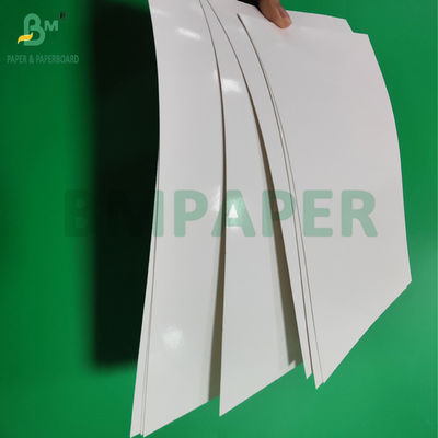 250 gm + 15 g de papier alimentaire surgelé PE revêtu pour emballage de fruits de mer 89 x 119 cm