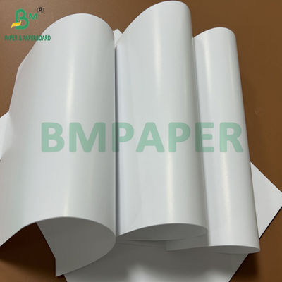 8.5 x 17 pouces 70 grammes 80 grammes Offset Impression papier d'art revêtu d'une seule face pour les brochures