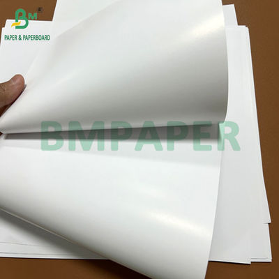 8.5 x 17 pouces 70 grammes 80 grammes Offset Impression papier d'art revêtu d'une seule face pour les brochures