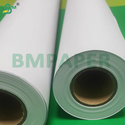 2 pouces de noyau taille 80gm rouleaux de papier CAD blanc pour l'impression