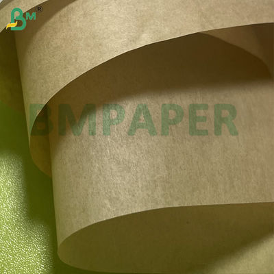 40 gm 50 gm Kit imprimable 7 Brown Grade alimentaire papier résistant à la graisse résistant à la graisse pour les emballages de hamburgers