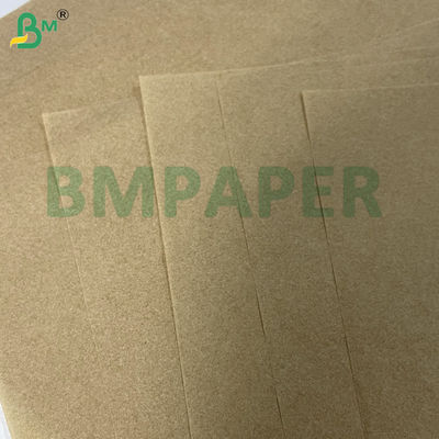 40 gm 50 gm Kit imprimable 7 Brown Grade alimentaire papier résistant à la graisse résistant à la graisse pour les emballages de hamburgers