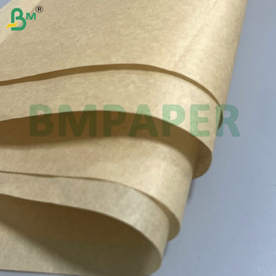 30 grammes de papier résistant à la graisse Kit3 Kit5 feuille de rouleau de papier résistant à la graisse non blanchi pour l'emballage des aliments frits