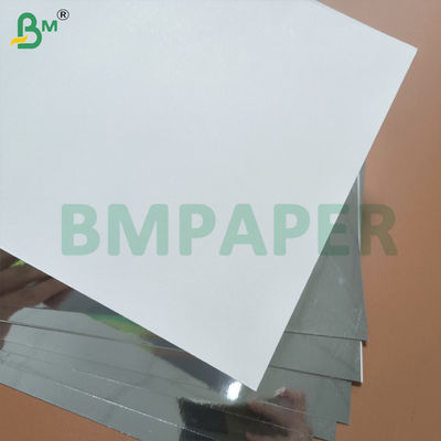 Feuille de papier métallique argenté 300 gm Feuille d'argent miroir Cartable pour la fabrication de cartes