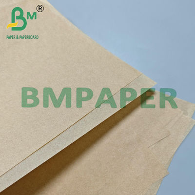 30 gm 35 gm papier de hamburger compostable non blanchi pour emballage alimentaire à l'huile