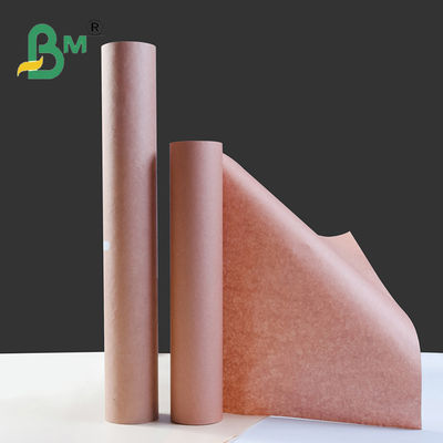 66 grammes de rouleau de papier de boucherie rose non recouvert pour emballer la viande et le bacon
