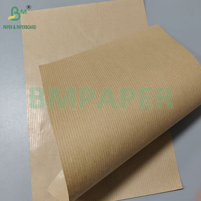 Papier Kraft à rayures brun MG de 60 gm pour la fabrication de sacs en papier café