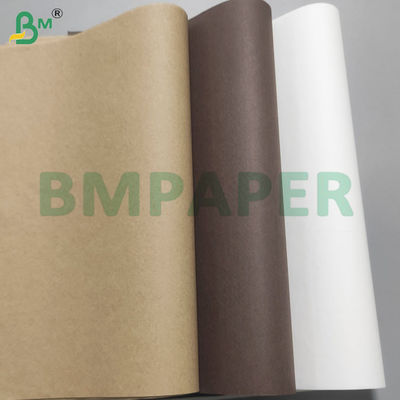 40 grammes Kit 3 feuilles de papier à l' épreuve de la graisse blanche pour emballer les hamburgers