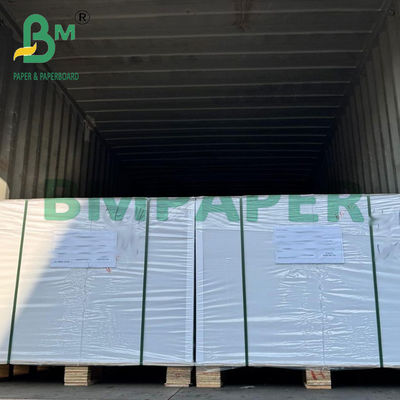 80gm Blancheur élevée Semi-brillant Pièces de marque papier Matériau de base 72 x 102