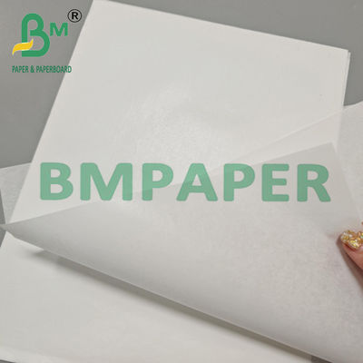 50 gm de fibres vierges blanchies à la machine papier kraft vitrifié pour sac à provisions
