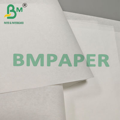 50 gm de fibres vierges blanchies à la machine papier kraft vitrifié pour sac à provisions