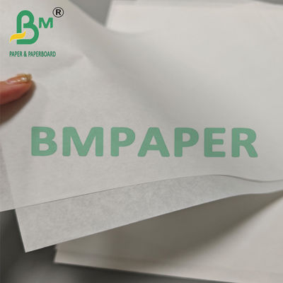 50 gm de fibres vierges blanchies à la machine papier kraft vitrifié pour sac à provisions