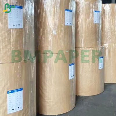 90 gm 100% pâte de bois vierge à une face de feuilles de papier MG Kraft brillantes