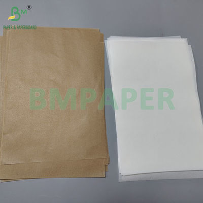 Papier sulfurisé avec revêtement silicone 35/40/45gsm sur les deux faces pour utilisation au four