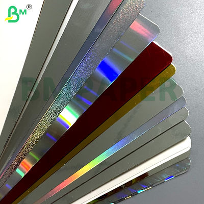 240gsm 250gsm  Carton doré/argenté métallisé à lustre résistant au pliage pour boîtes cadeaux colorées et emballages de luxe
