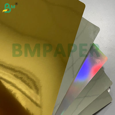 240gsm 250gsm  Carton doré/argenté métallisé à lustre résistant au pliage pour boîtes cadeaux colorées et emballages de luxe