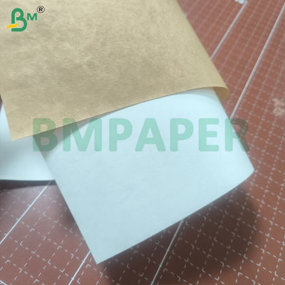 High Tear Resistance Porous Kraft Paper Bleached Unbleached Semi Extensible Sack Paper