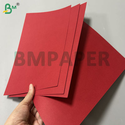 Papier cartonné de couleur noir rouge non couché pour boîte d'emballage 200 grammes 250 grammes 61 x 86 cm