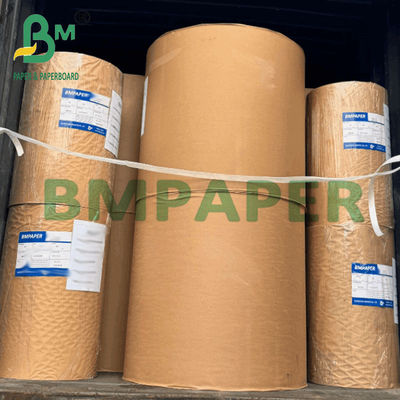 Papier kraft blanchi haute élasticité 75 g/m² pour sac de ciment, largeur 889 mm
