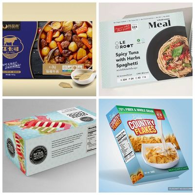 Haute rigidité 275 gm + 15 g de papier d'emballage pour aliments surgelés en PE 635 x 902 mm