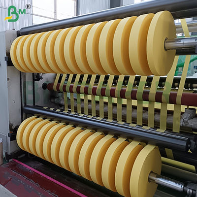 61gsm 62gsm Papier parchemin végétal pour tubes de fil de fibres chimiques 65mm