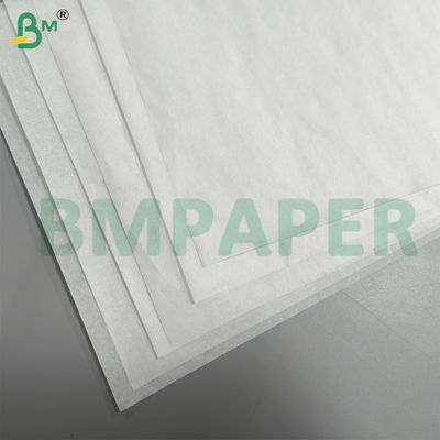 Papier d'intercalation en acier blanc 40 g/m² Papier de soie à haute résistance de surface