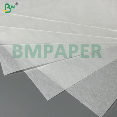 Papier de protection en glassine blanc de 28 g/m² à haute translucidité et sans peluche pour joints industriels et protection électronique