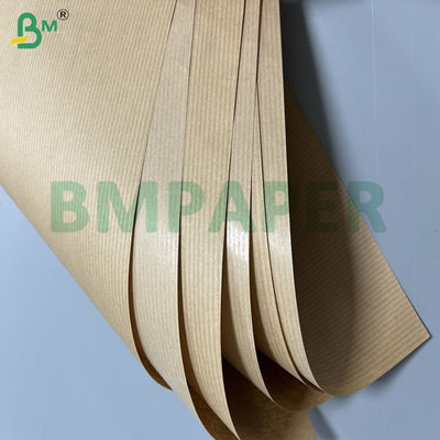 60g 70g Rouleaux de papier kraft recyclés en fibres longues et côtelées pour sacs alimentaires 70cm 80cm