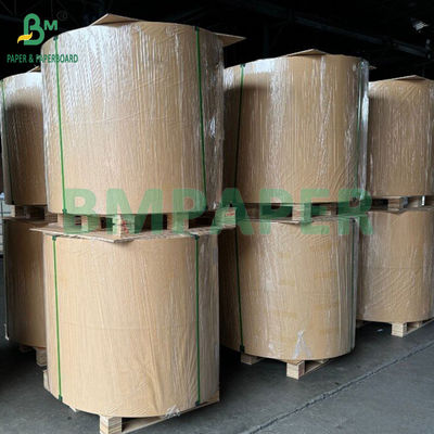 75 gm 80 gm Papier à résistance à l'humidité blanc à une face brillante pour emballage de boissons