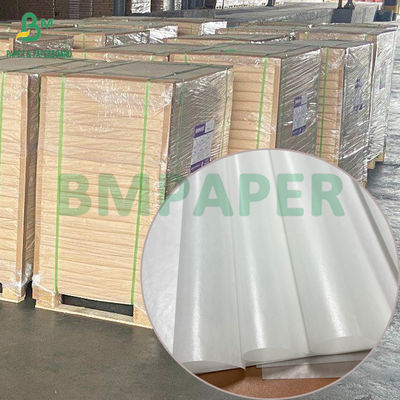 Papier alimentaire ciré 30GSM 40GSM biodégradable sans BPA pour emballage de burgers