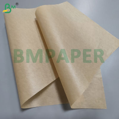 Papier sulfurisé brun 35gsm 38gsm double face pour barbecue 24 x 36 pouces