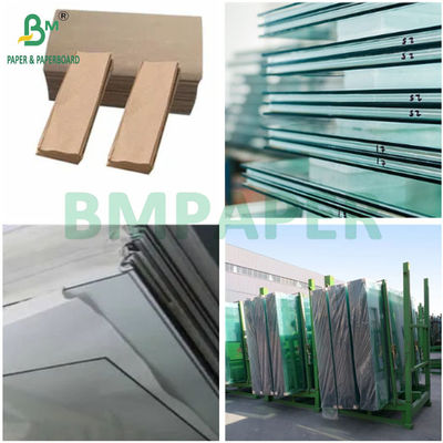 Papier en verre photovoltaïque à 36 grammes de couleur brune naturelle pour la protection du verre