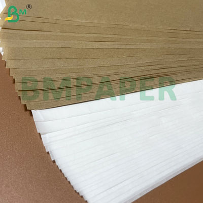 40g Papier sulfurisé blanc marron kraft enduit de silicone de qualité alimentaire pour doublures de cuisson au four