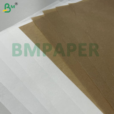 Papier sulfurisé antiadhésif enduit de silicone Kraft 45gsm 50gsm pour doublure de palette barbecue