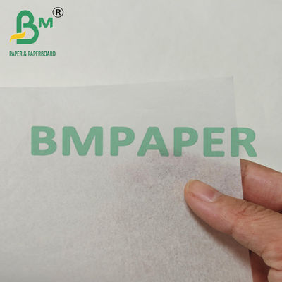 Papier compostable blanchi de qualité 7 résistant à la graisse pour l'emballage de restauration rapide