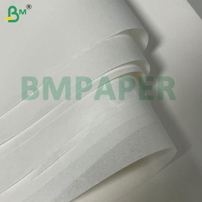 38 grammes 100% biodégradable 1050 mm résistant à la graisse Papier Pelleaglio blanc pour emballage alimentaire