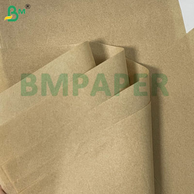 Papier à l'épreuve de la graisse naturel compostable brun blanc 45 gm pour emballage de hot-dogs