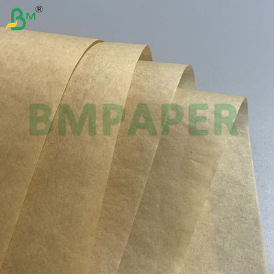 Kit de 38g 45g Papier sulfurisé lisse Kraft de qualité alimentaire pour l'emballage de restauration rapide