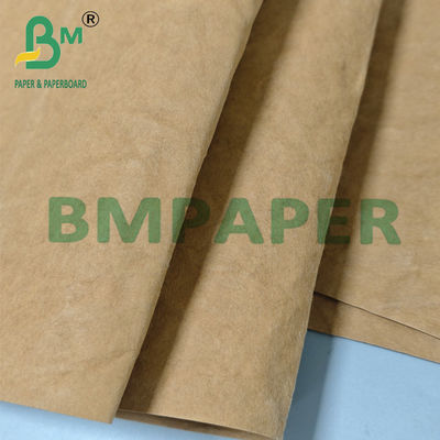 Ruloir de papier kraft lavé et recyclé à texture naturelle pour emballage cadeau