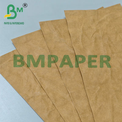 Ruloir de papier kraft lavé et recyclé à texture naturelle pour emballage cadeau