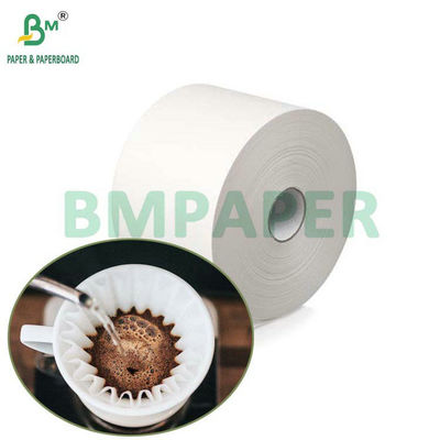 Rouleau de papier filtre à café blanchi/non blanchi de qualité alimentaire 40GSM 50GSM 1200mm