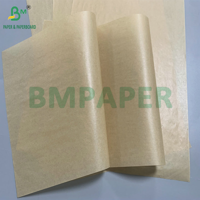 30 gm 40 gm papier à base de silicium brun double face en rouleau jumbo en silicone