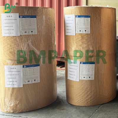 Papier blanc de base durable à face unique avec rouleau thermique 70 gm